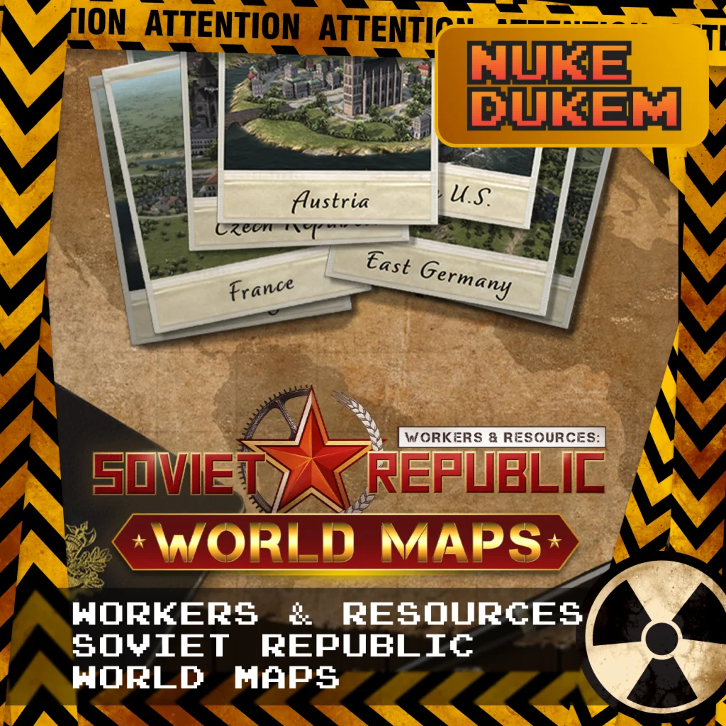 Workers &amp Resources: Soviet Republic - World Maps КЛЮЧ