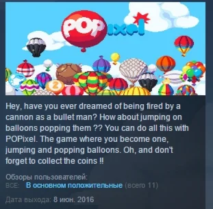 POPixel STEAM KEY REGION FREE GLOBAL