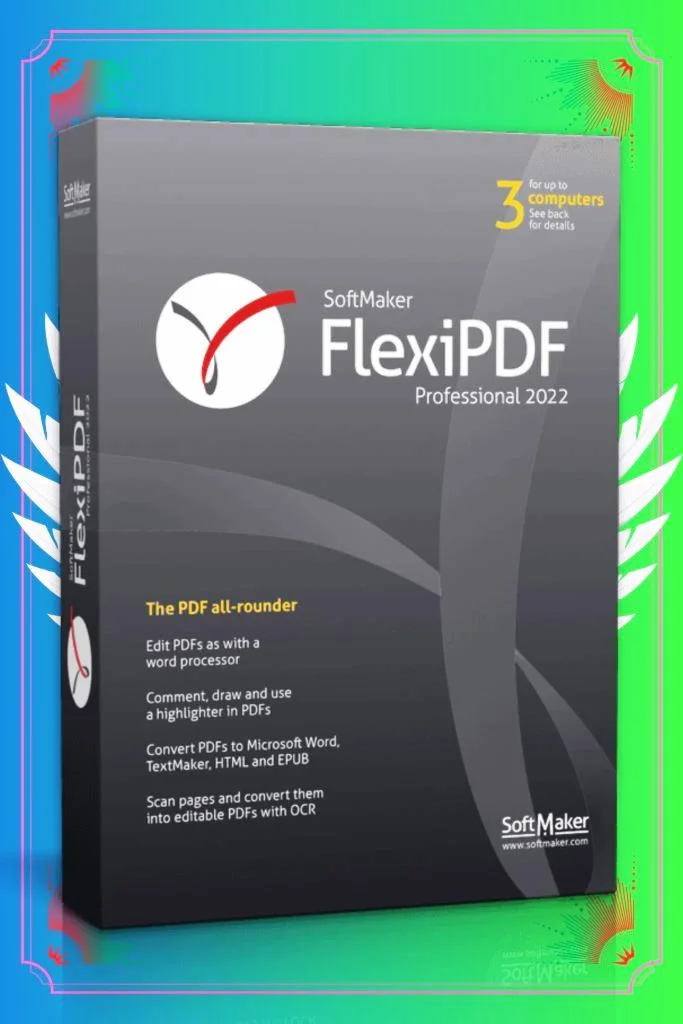 SoftMaker FlexiPDF Standard 2022 продукта Ключ