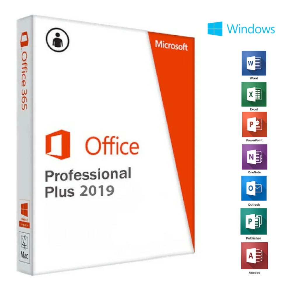 Microsoft Office 2019 Pro Plus лицензионный ключ