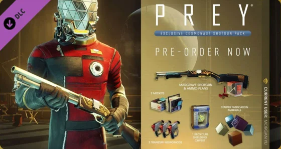 Prey 2017 - Cosmonaut Shotgun Pack DLCSTEAM КЛЮЧ