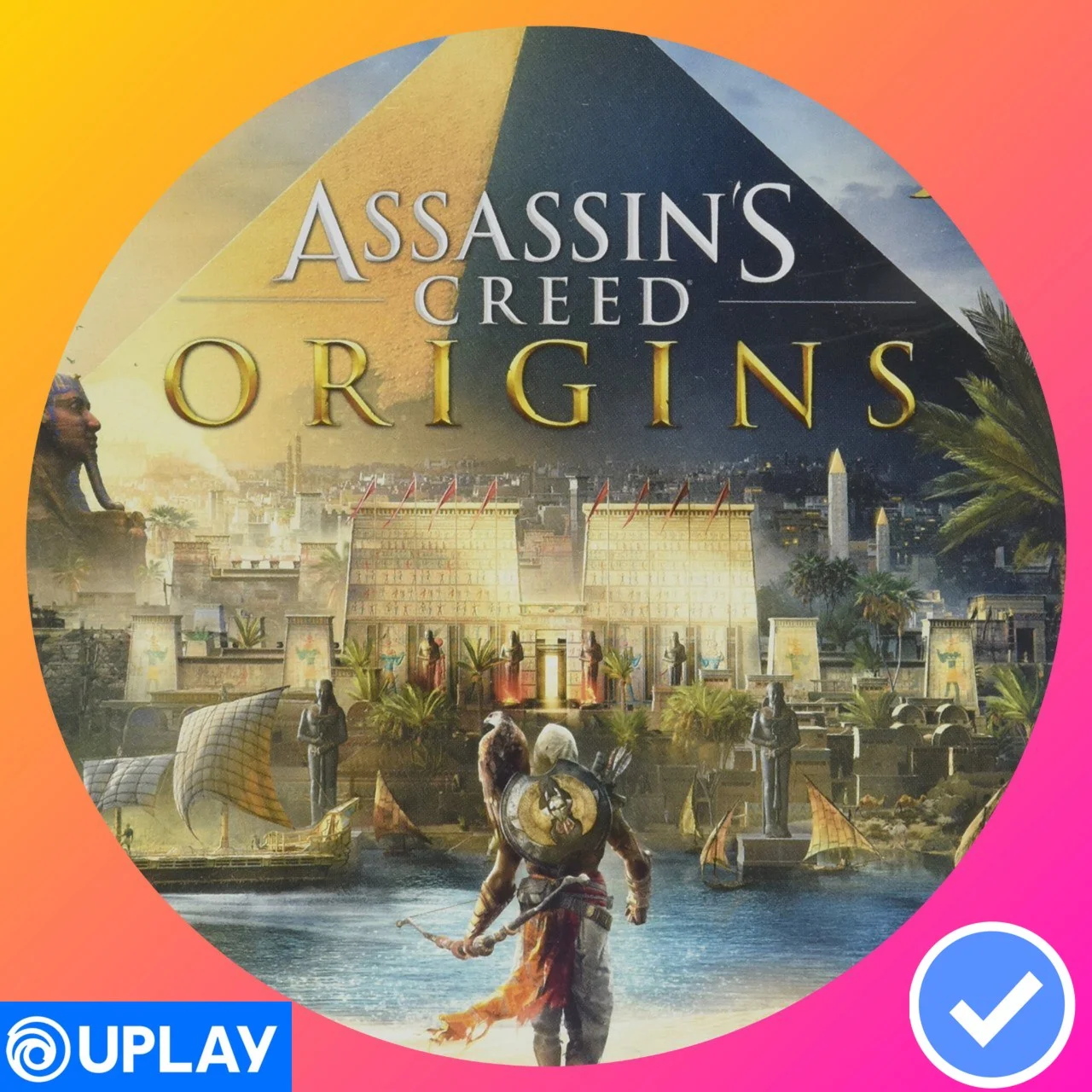 Uplay Assassins Creed Origins аккаунт+Смена почты