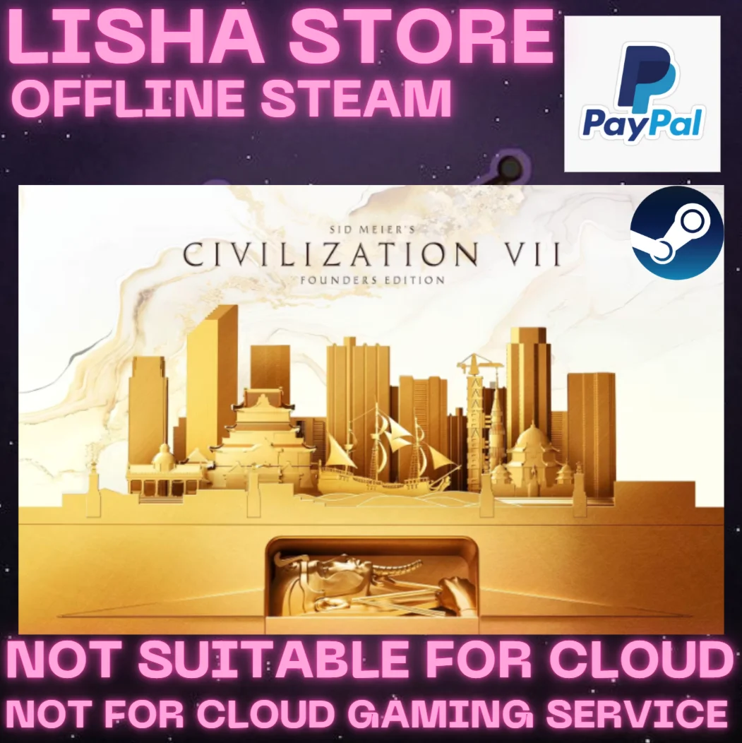 Sid Meiers Civilization VII Founders Стим на 90 дней