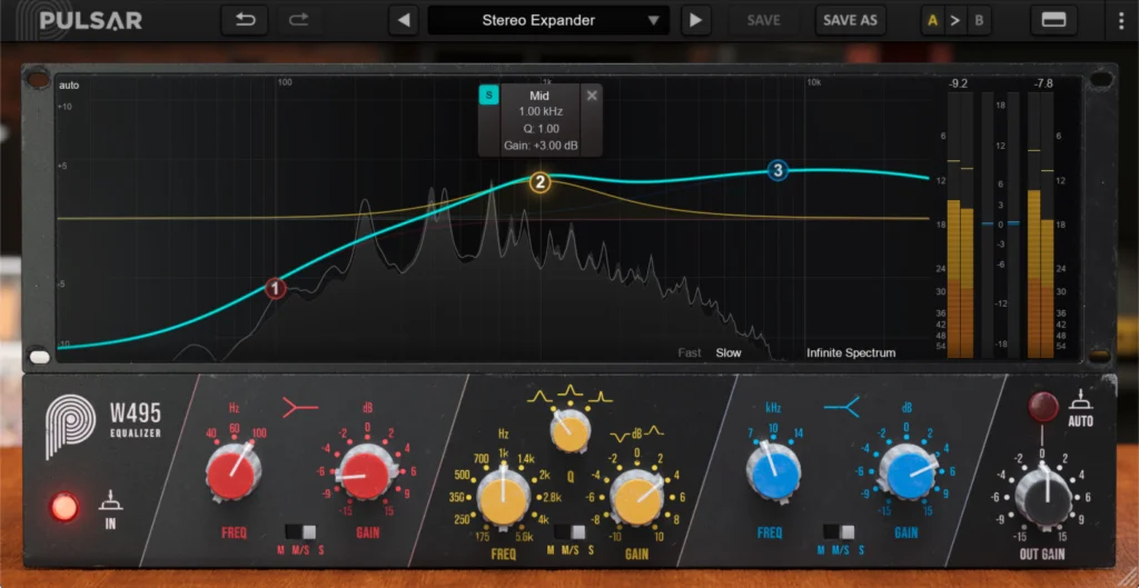 W495 EQ by Pulsar Audio ILOK