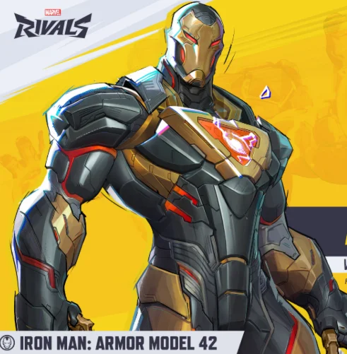 Marvel Rivals Iron Man Armor Model 42 скин Ключ
