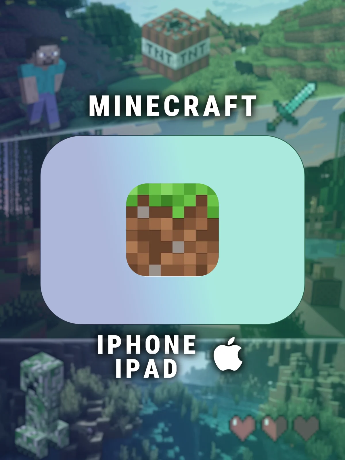 Minecraft Mobile iPhone iPad ios Appstore + Бонус Игры