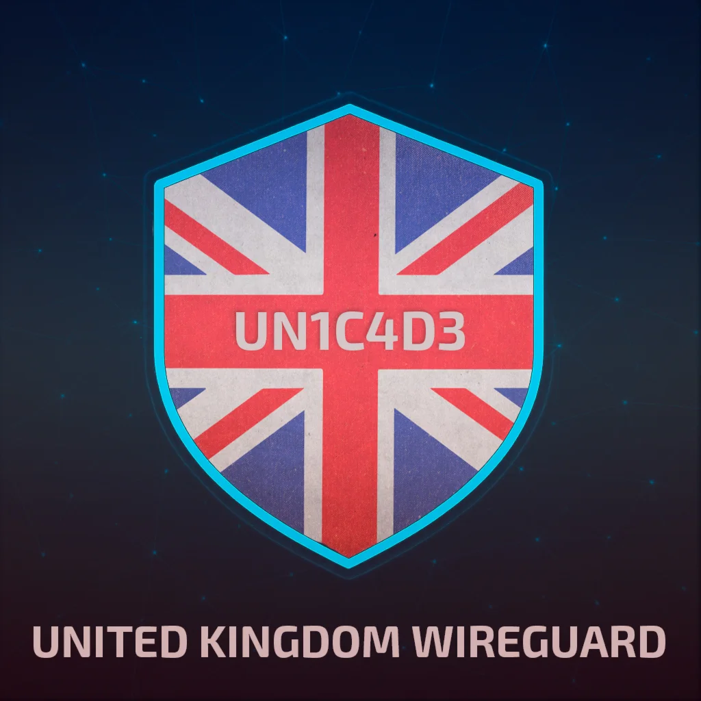 ВЕЛИКОБРИТАНИЯ WIREGUARD VPNБЕЗЛИМИТЛИЧНЫЙ СЕРВЕР