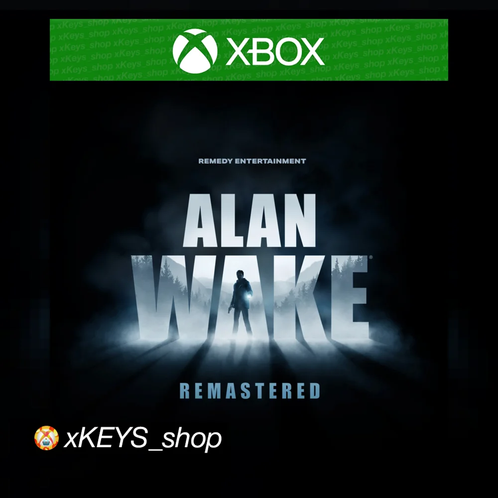 Alan Wake Remastered XBOX КОД КЛЮЧ