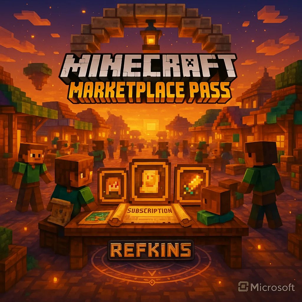 MINECRAFT ПОДПИСКА MARKETPLACE 1 МЕС +ПРОДЛЕНИЕ +REALMS