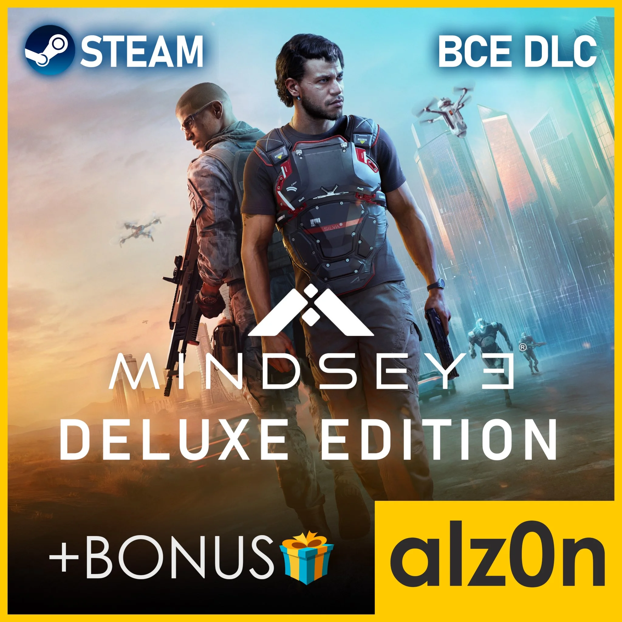 MindsEye Deluxe Edition ВСЕ DLC + ПОДАРОКSTEAM