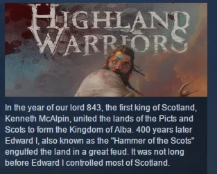 Highland Warriors STEAM KEY REGION FREE GLOBAL