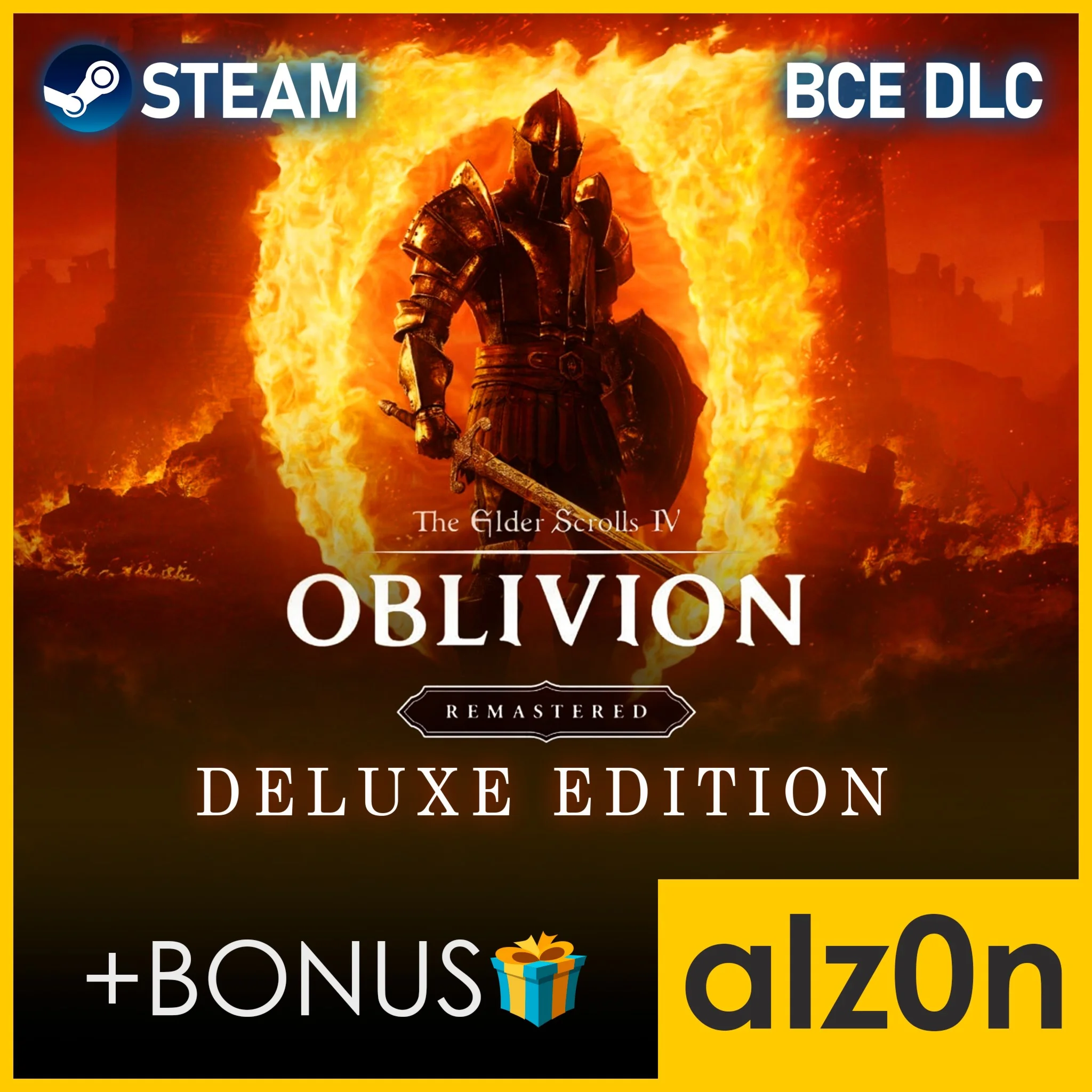 TES IV: Oblivion Remastered Deluxe Ed + ПОДАРОКSTEAM