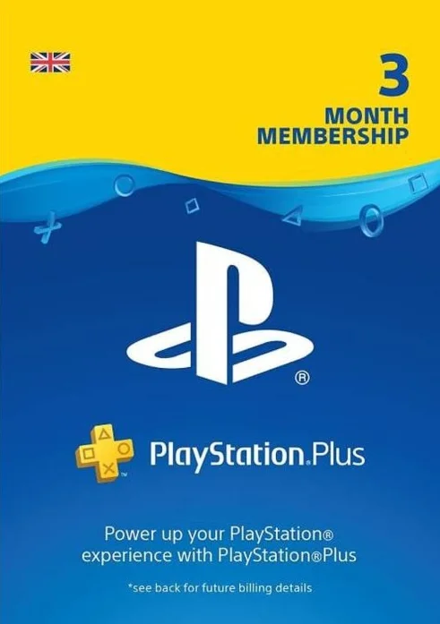 PlayStation Plus Essential UK - 3 месяцев Мгновенно