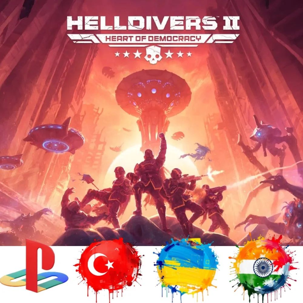HELLDIVERS 2 Standard PS5/Турция/Украина/Индия/PS/Игры