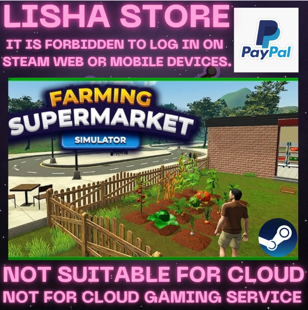 Farming &amp Supermarket Simulator Стим Оффлайн Paypal