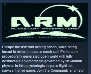 ARM Planetary Prospectors Asteroid Resource Mining KEY