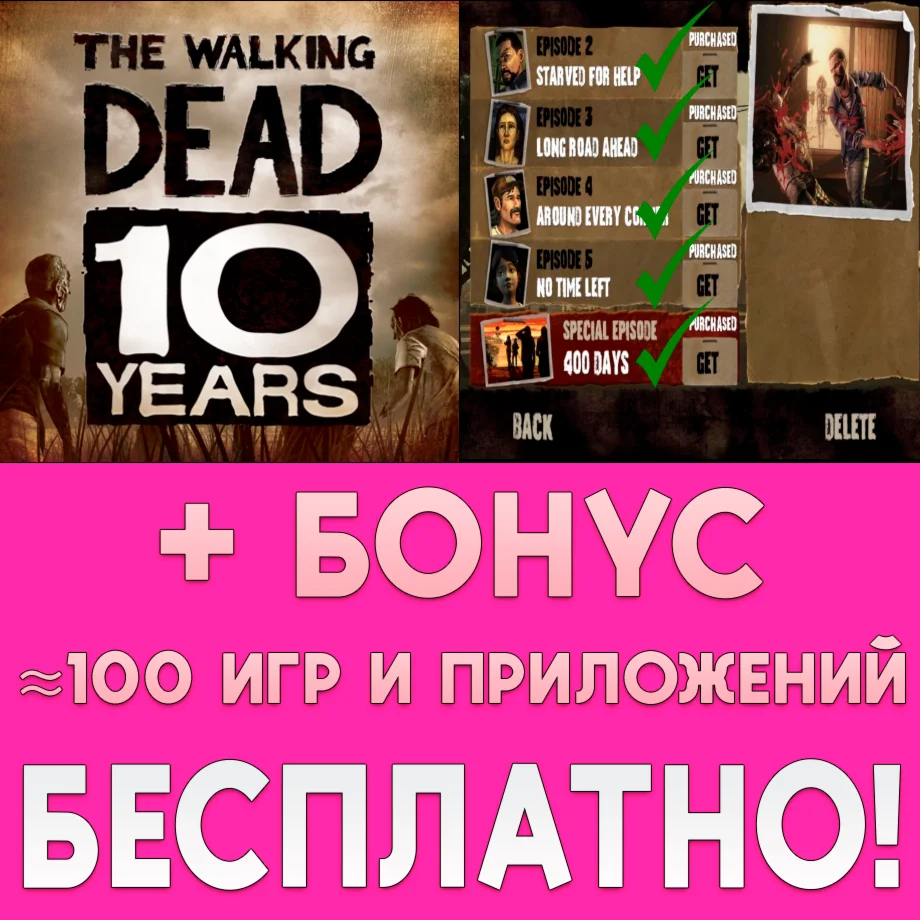 Walking Dead The Game ПОЛНАЯ iPhone ios AppStore +