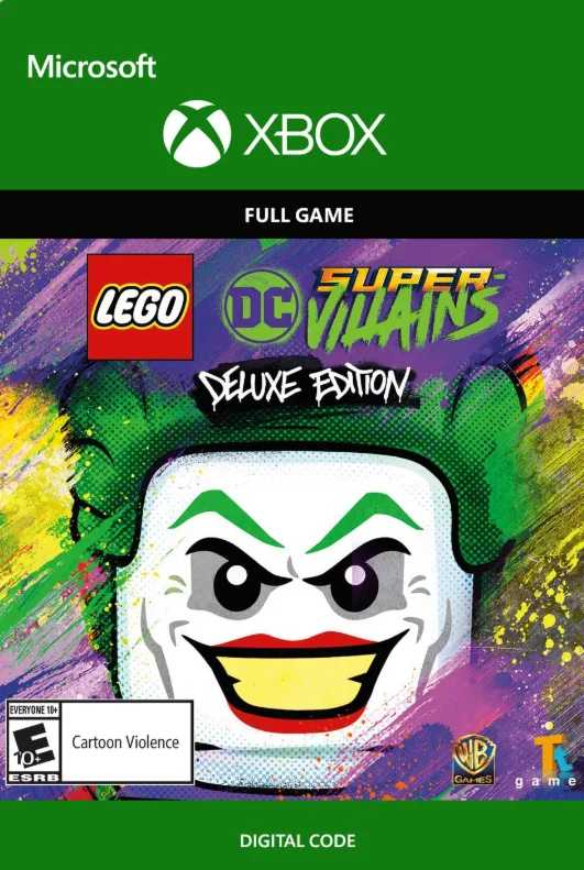 LEGO DC SUPER-VILLAINS DELUXE EDITION XBOX КЛЮЧ