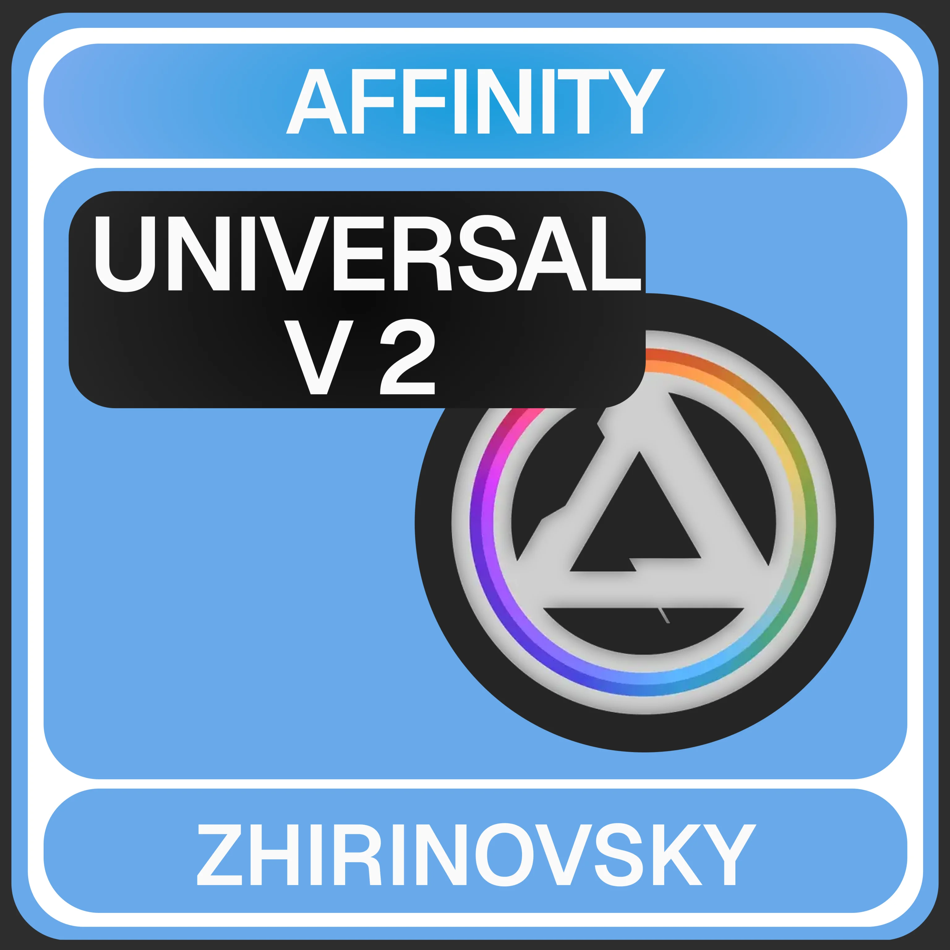 Affinity Universal V2 MacOS+iOS and Windows