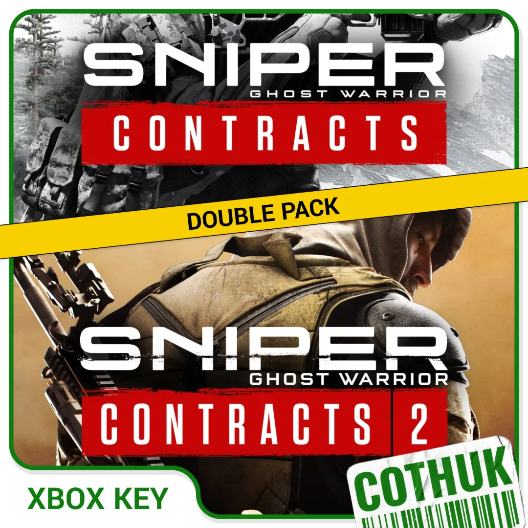 SNIPER GHOST WARRIOR CONTRACTS 1 2 DOUBLE PACK XBOX X
