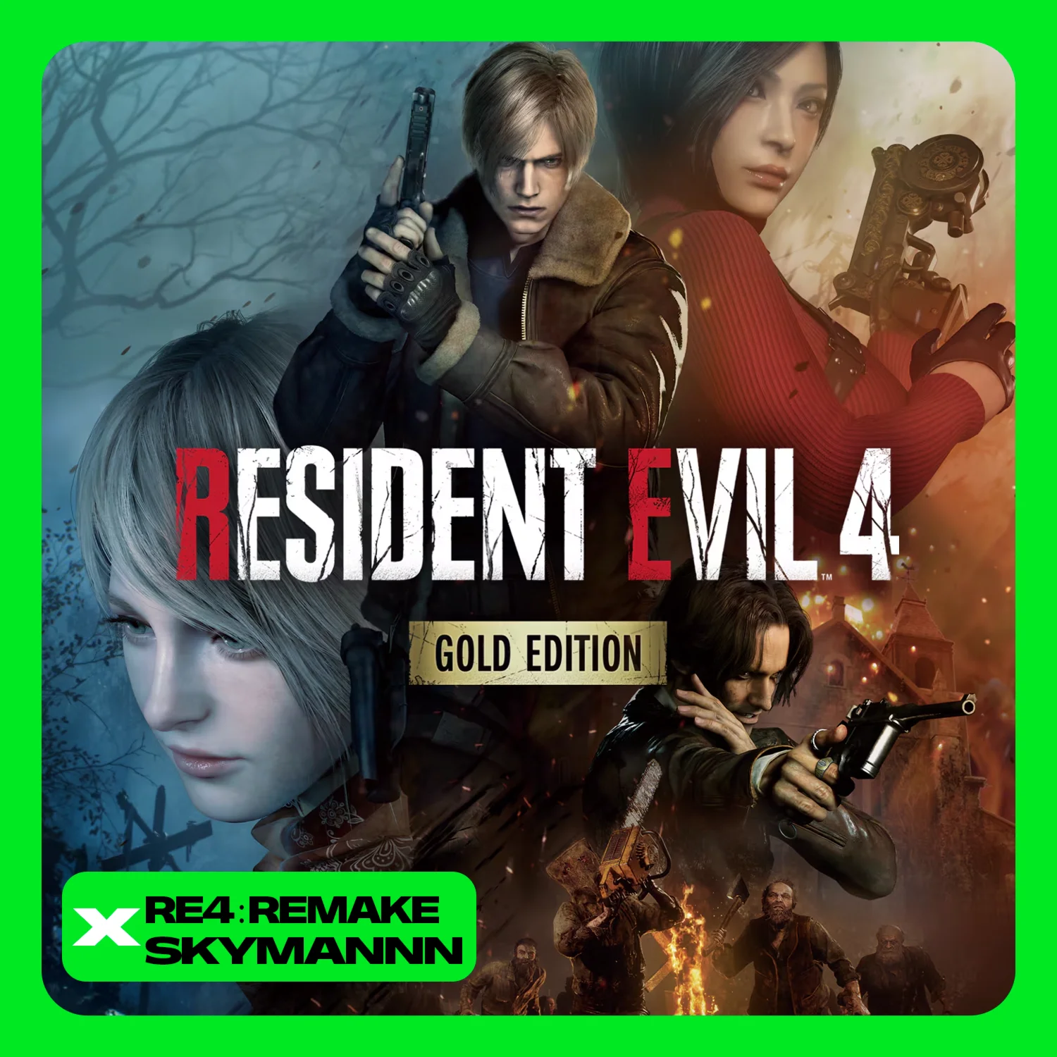 RESIDENT EVIL 4 Gold Edition REMAKESTEAM КЛЮЧРФ+CНГ