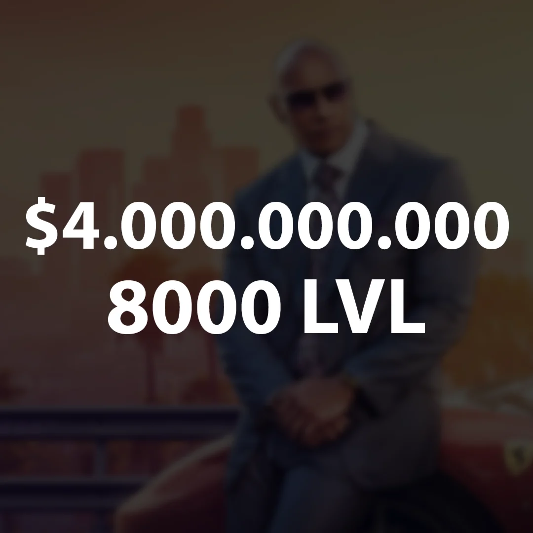 Деньги 4000000000 8000 LVL Full Unlocks
