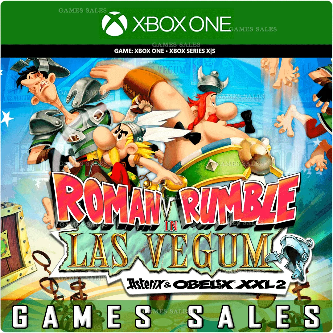 ROMAN RUMBLE IN LAS VEGUM ASTERIX &amp OBELIX XXL 2