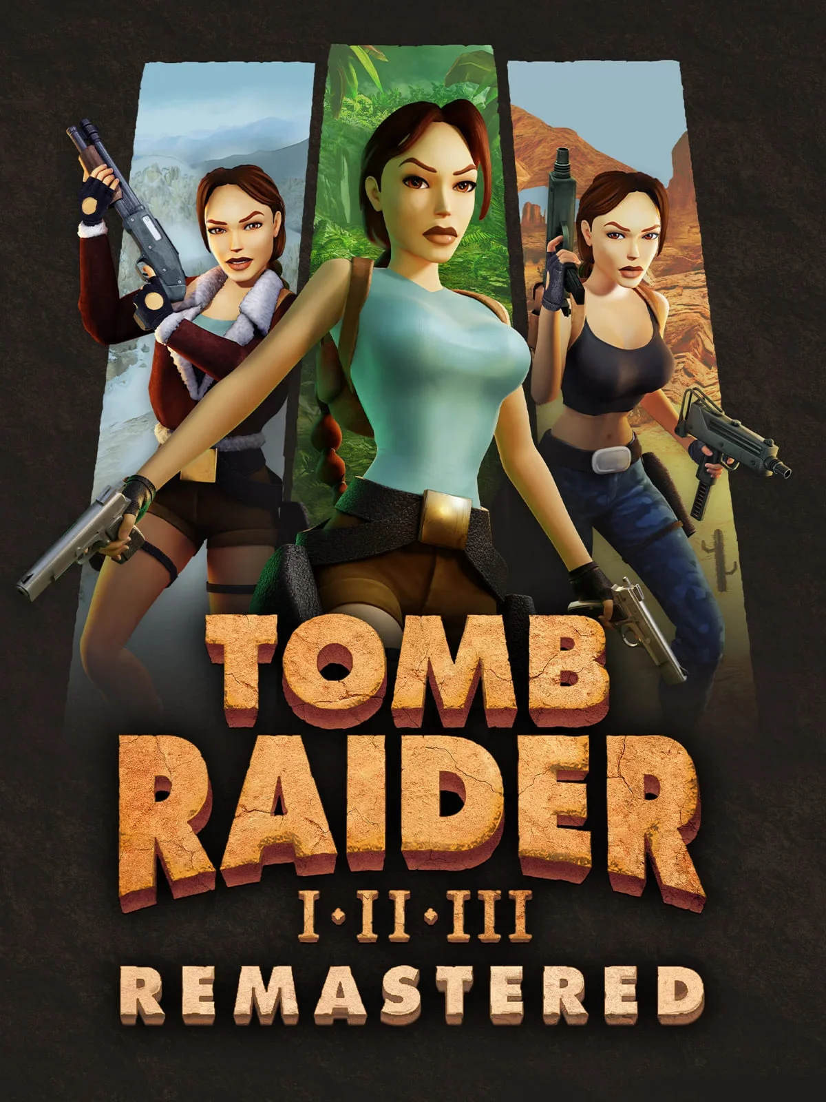 Tomb Raider I-III Remastered GOG Глоб Авто