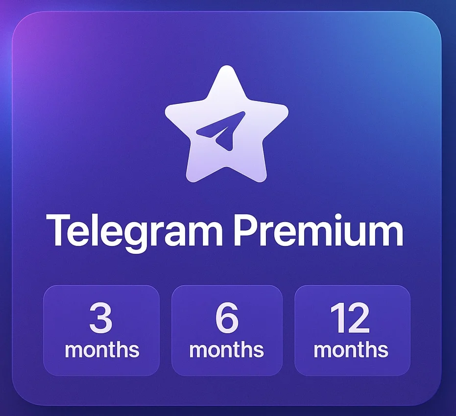 Telegram Premium 3/6/12 месяцев Автоматическая достав