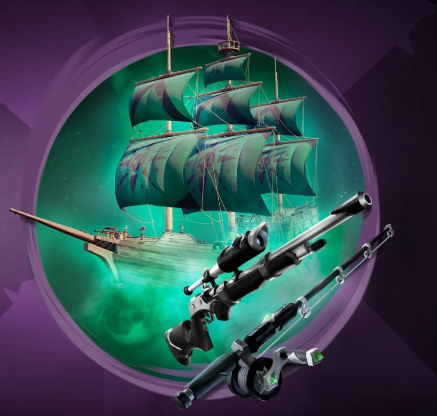 Sea of Thieves обсидиановый дальнострел Ключ
