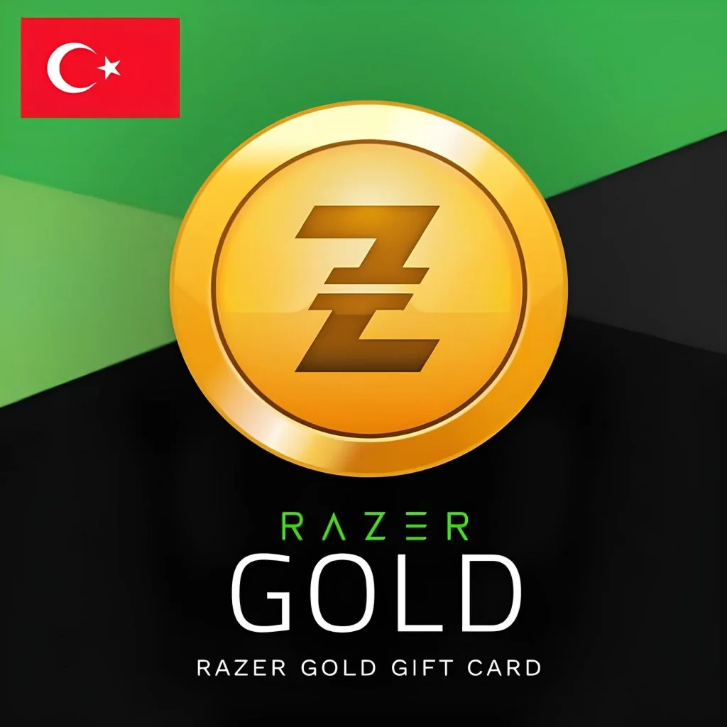 Razer Gold 25-1000 TL/TRY ПОДАРОЧНАЯ КАРТА ТУРЦИЯ