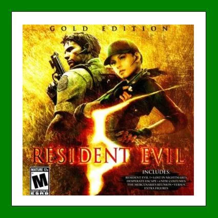 Resident Evil 5 GoldSteam+25 Игр0% КартыАКЦИЯ