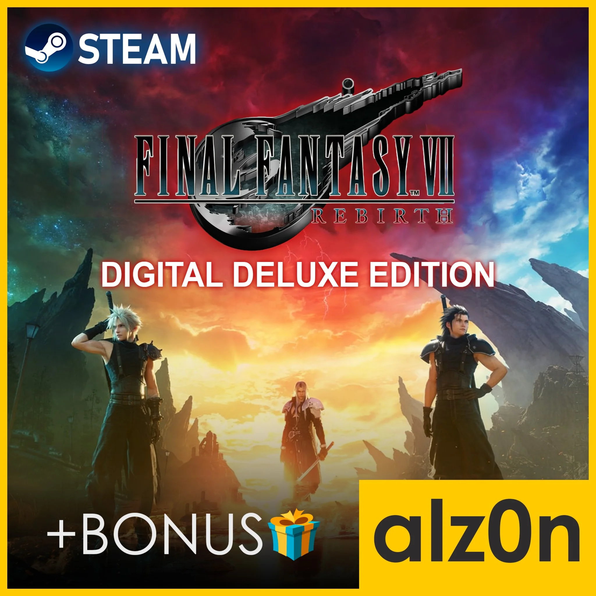 Final Fantasy VII Rebirth - Deluxe Ed + ПОДАРОКSTEAM