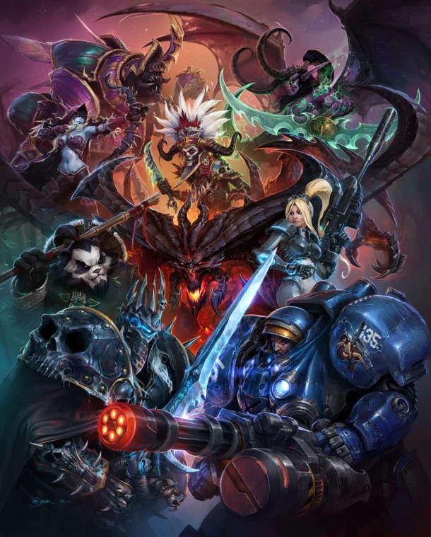 Heroes of the Storm Battlenet account EU/RU