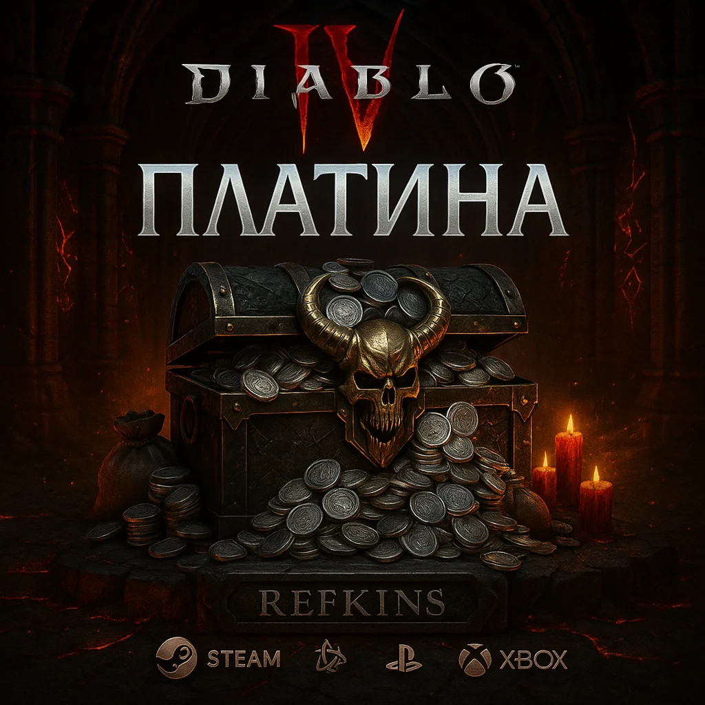 DIABLO IV/4 ПЛАТИНА PC ПК STEAM XBOX BATTLENET PS