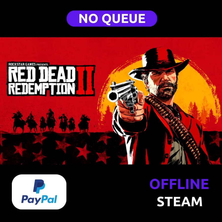 RED DEAD REDEMPTION 2 STEAM Оффлайн PAYPAL