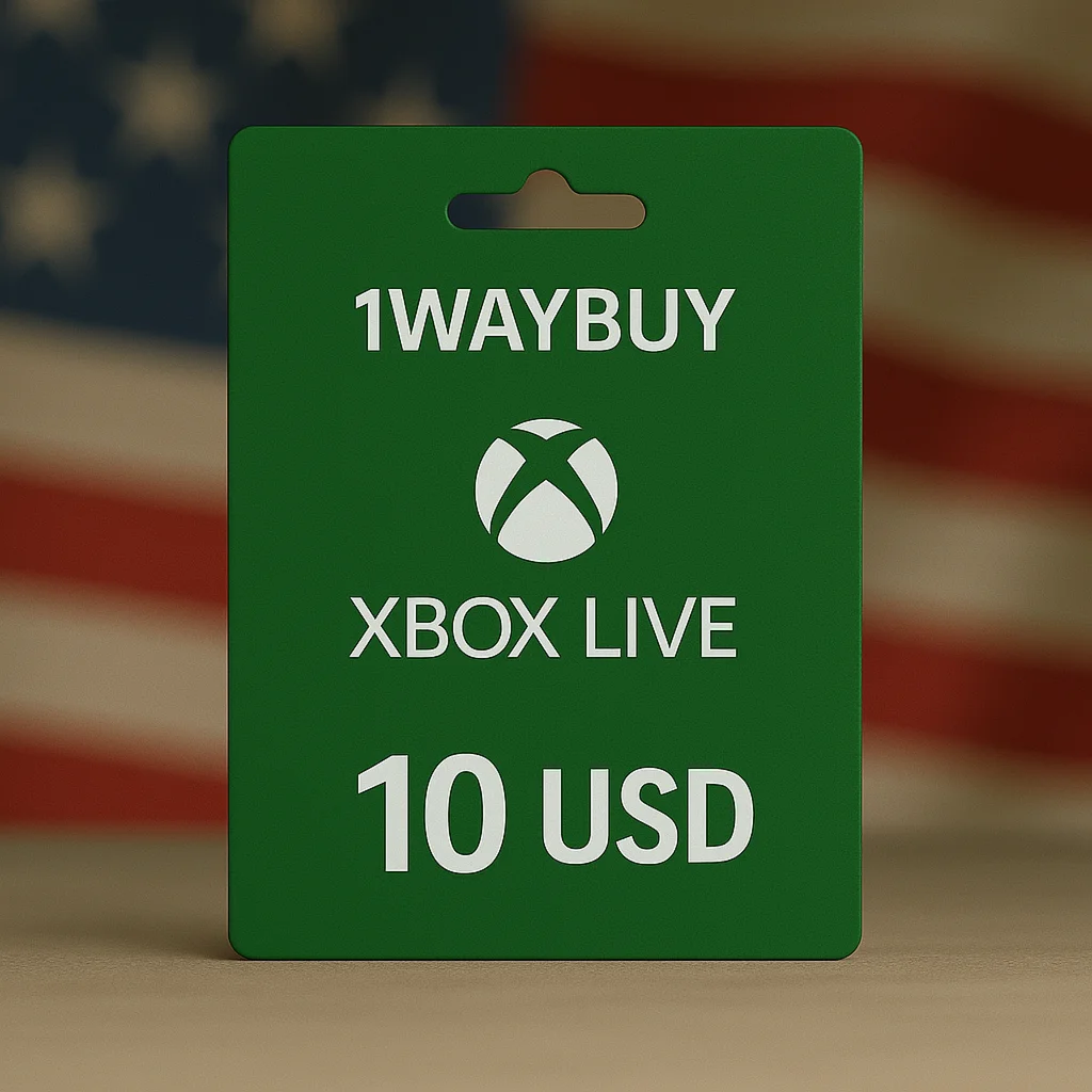 СШАXBOX 10 Подарочная карта оплаты код пополнения