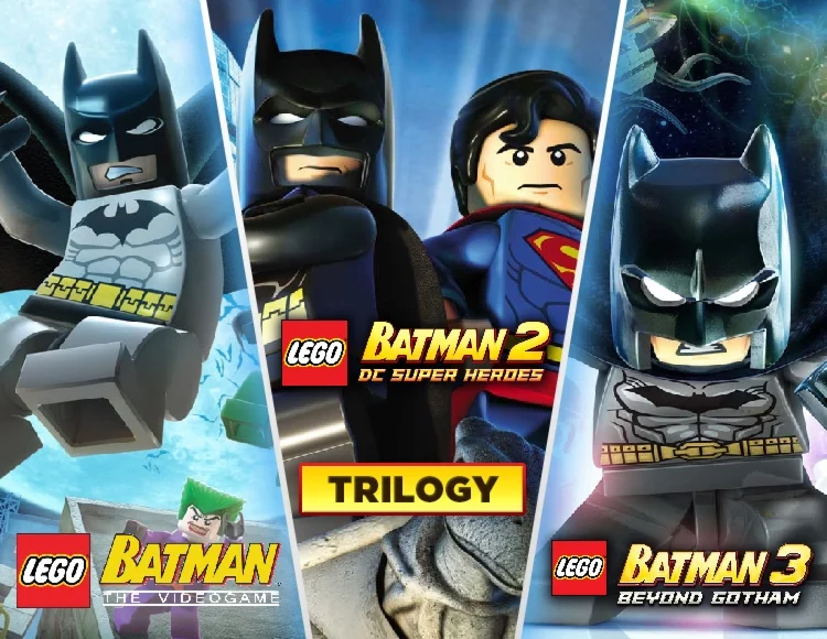 LEGO Batman Trilogy pack 3 в 1 Steam Ключ / Global