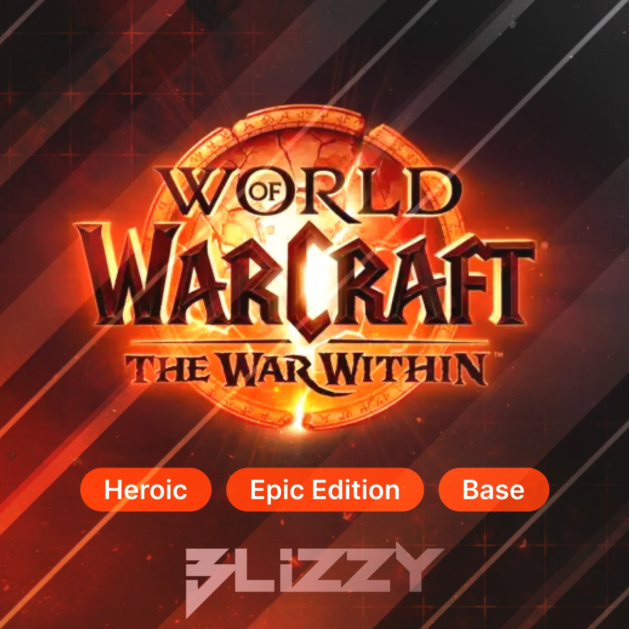 WoW The War Within Base/Heroic/Epic Edition