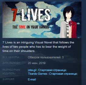 7 Lives STEAM KEY REGION FREE GLOBAL