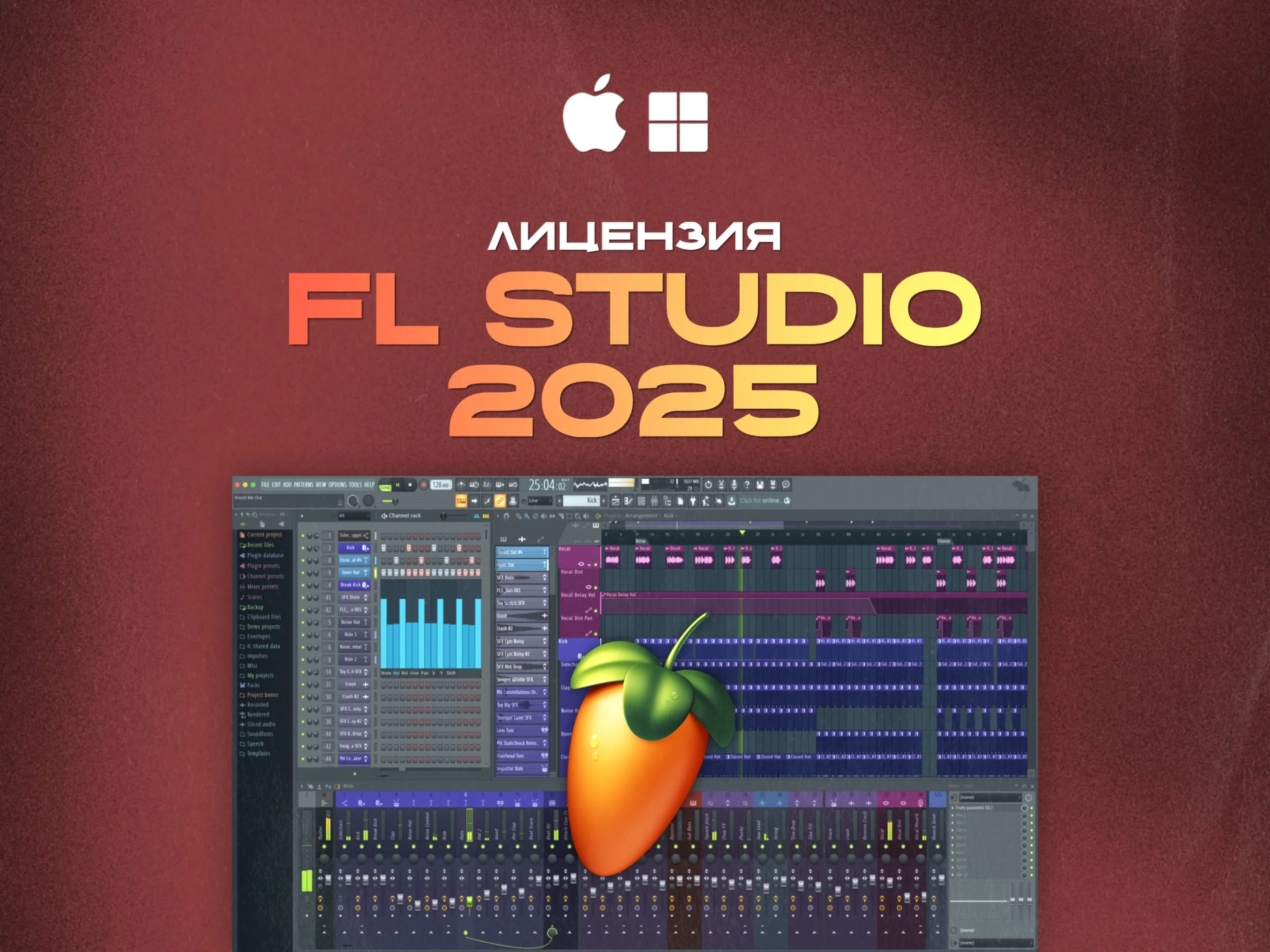 FL Studio 2025 Producer Edition Бессрочная лицензия