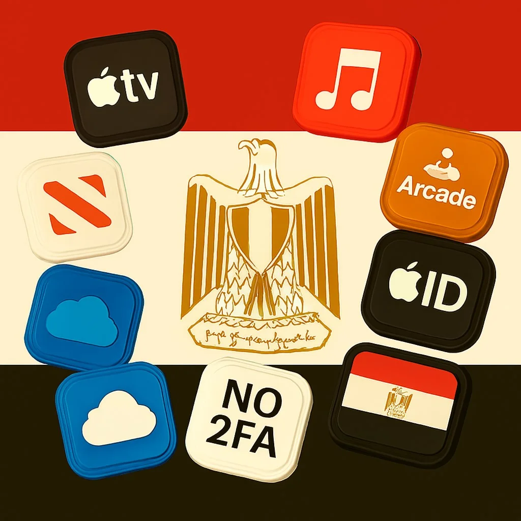 Apple ID Египет Без 2FA Полный доступ