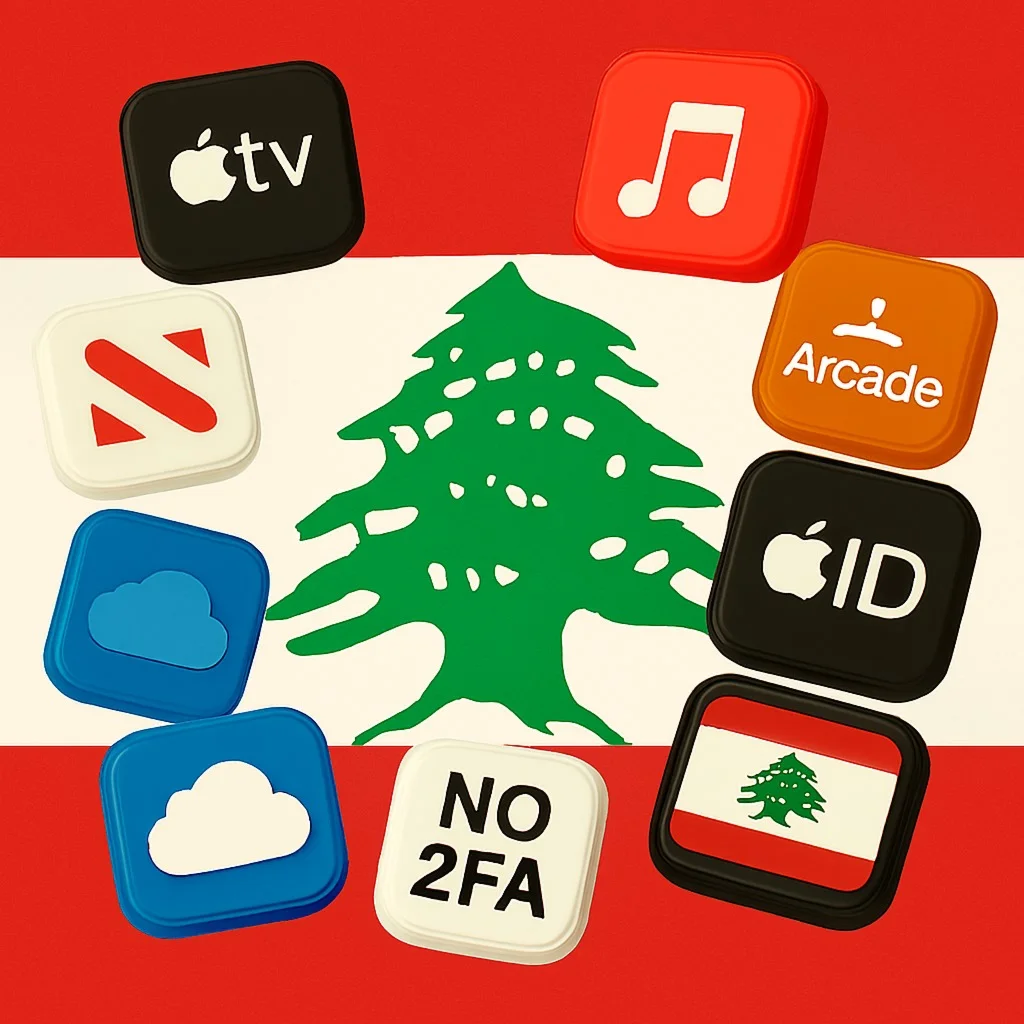 Apple ID Ливан Без 2FA Полный доступ