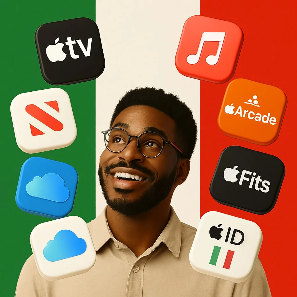 Apple ID Италия Без 2FA Полный доступ