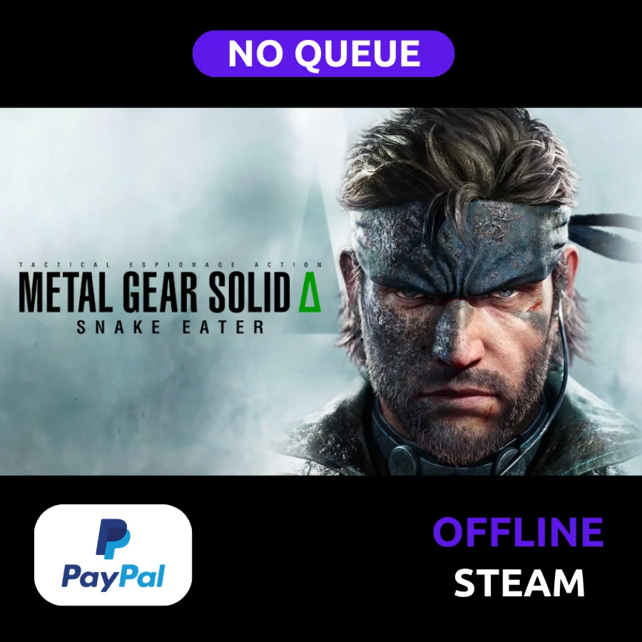 METAL GEAR SOLID SNAKE EATER Deluxe STEAM PAYPAL