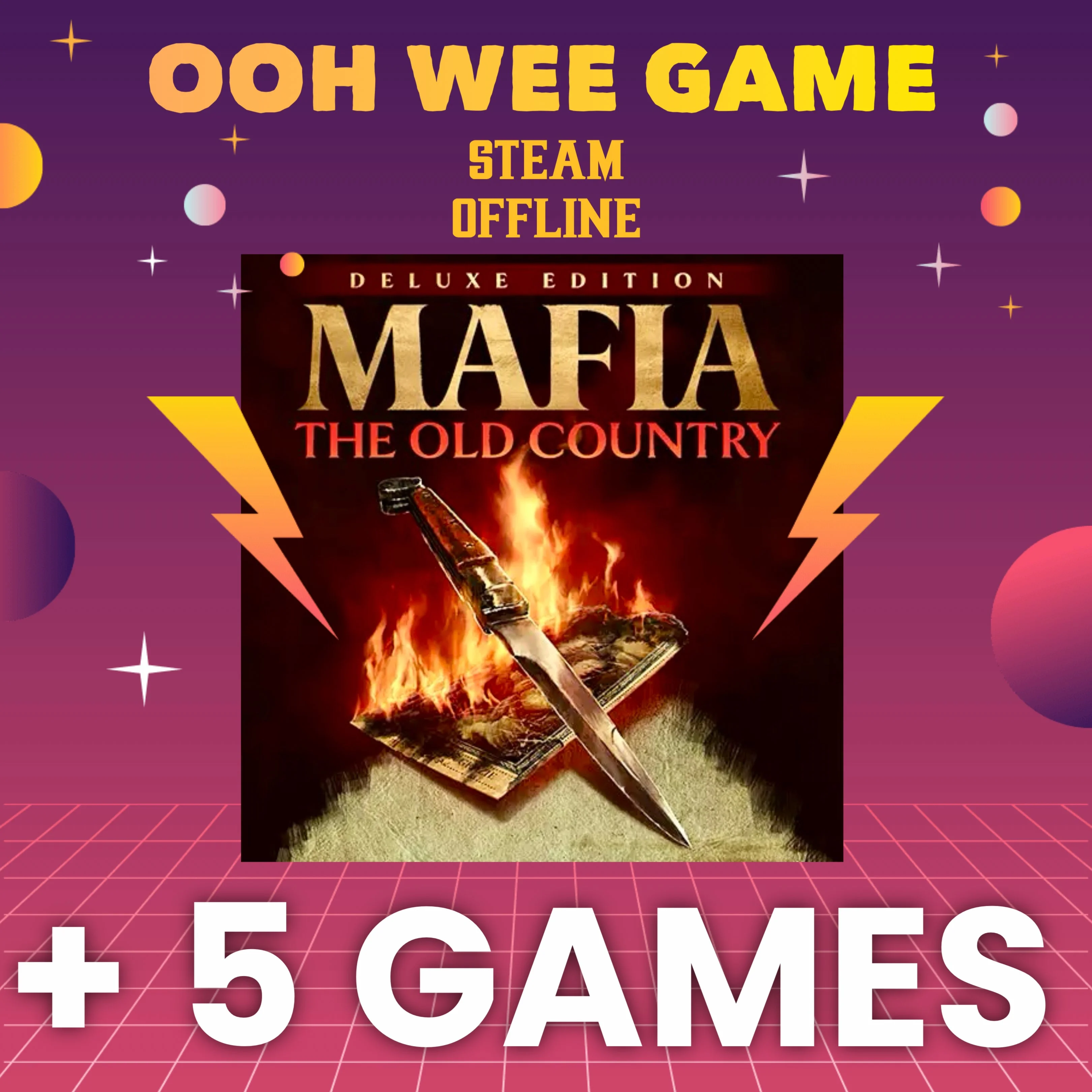 MAFIA: THE OLD COUNTRY DELUXE + 5 ИГР STEAM АККАУНТ