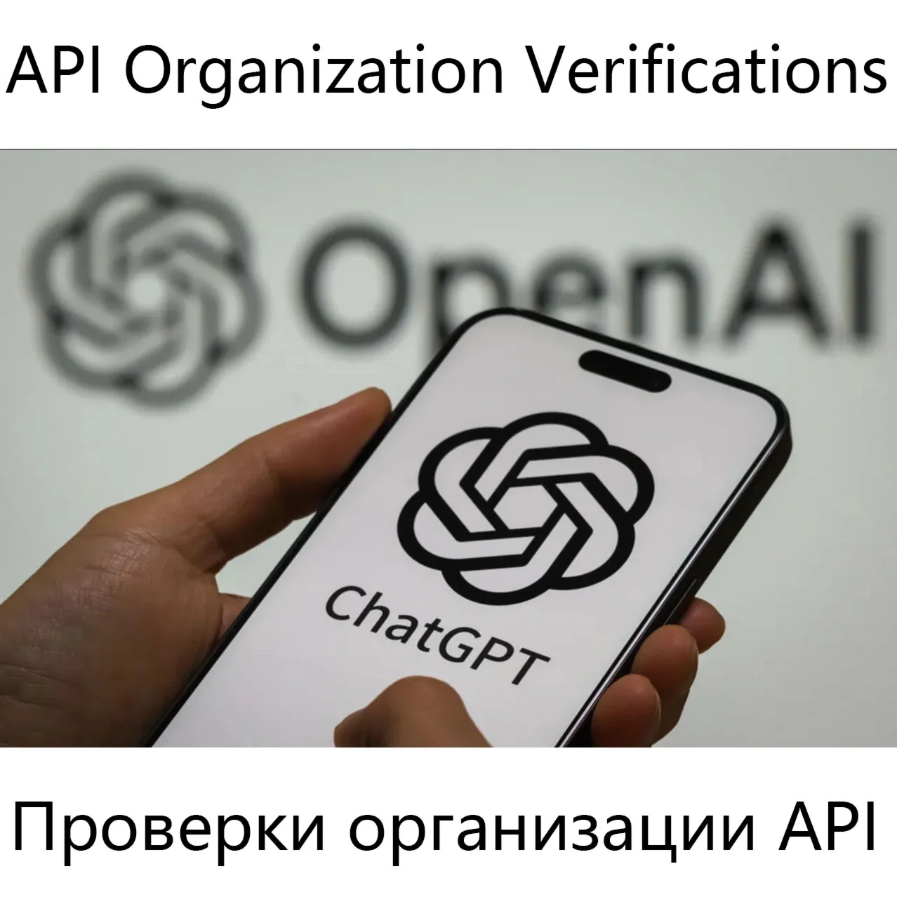 ChatGPT Проверки организации API GPT-5