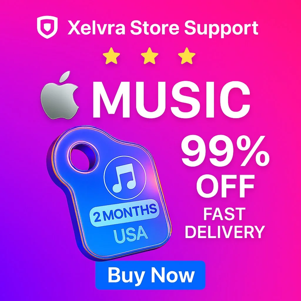 Apple Music 2 Месяца США Мгновенная доставка