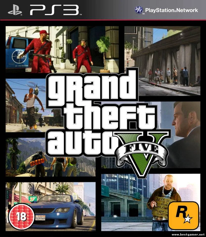 GTA 5 - Grand Theft Auto 5 PS3/RUS Активация