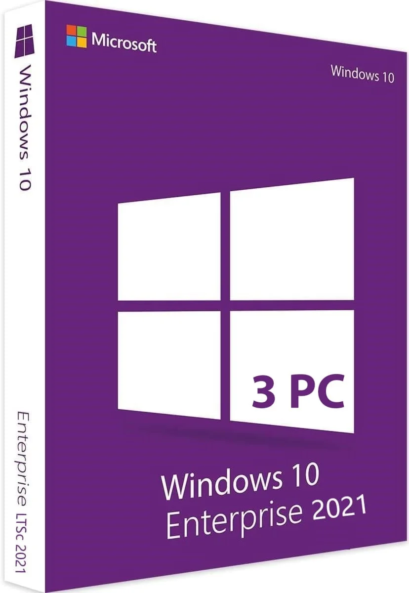 Windows 10 Корпоративная Enterprise LTSC 2021 - 3 PC